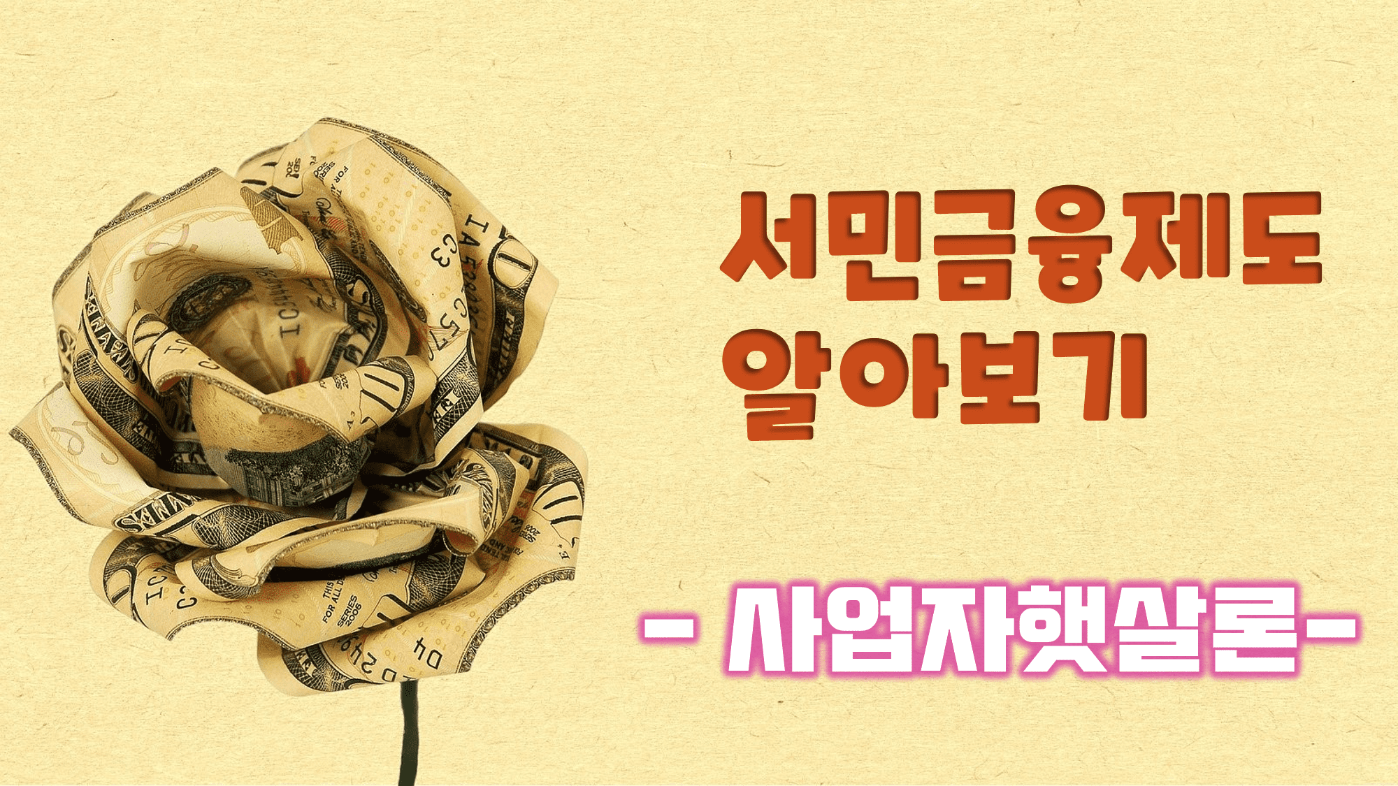 사업자햇살론